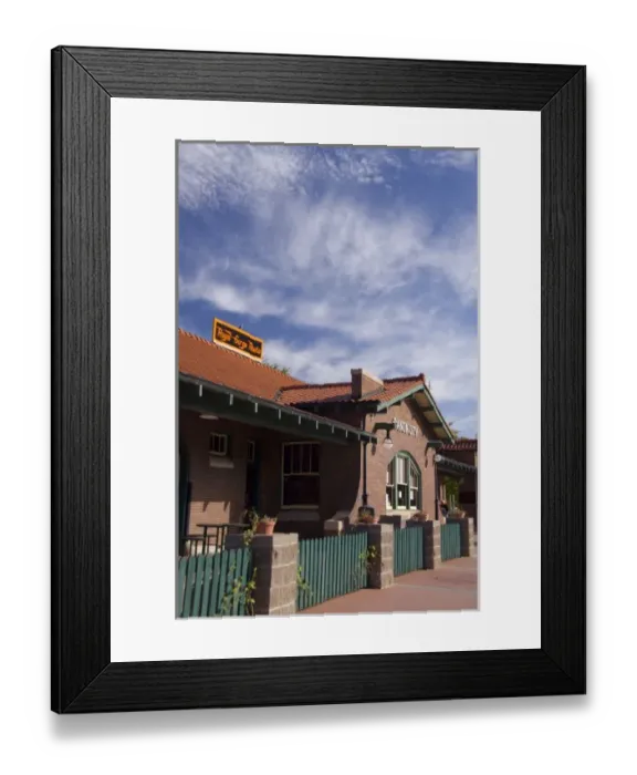 Framed Print : Colorado, Canon City, Royal Gorge Railroad. (PR). Train station Framed Print : Colorado, Canon City, Royal Gorge Railroad. (PR). Train station