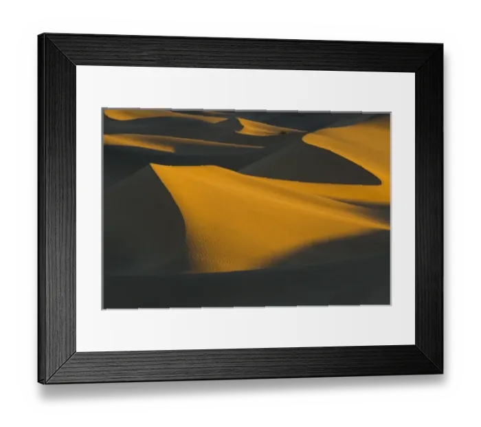 Framed Print : Sand Dunes and ripple desgins from the early morning light falling on the Dunes Mesquite Framed Print : Sand Dunes and ripple desgins from the early morning light falling on the Dunes Mesquite