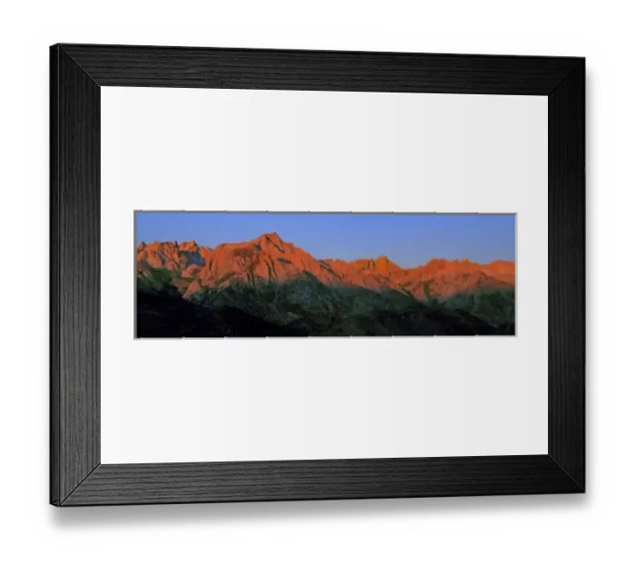 Framed Print : USA, California, Mt Whitney. Sunrise create vibrant colors in the granite rocks of Mt Whitney Framed Print : USA, California, Mt Whitney. Sunrise create vibrant colors in the granite rocks of Mt Whitney