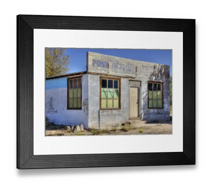 Framed Print : CA, Mojave National Preserve, Kelso Post Office Framed Print : CA, Mojave National Preserve, Kelso Post Office