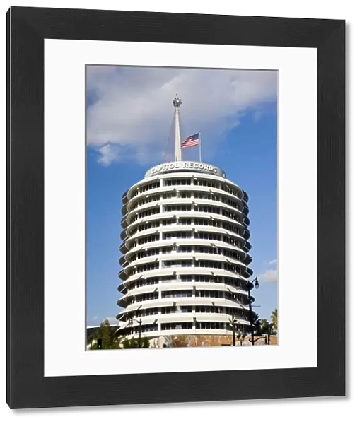 USA, California, Los Angeles. Capitol Records Building