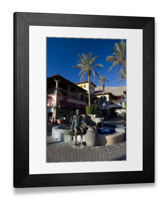 Framed Print : North Palm Canyon Drive in Palm Springs California USA