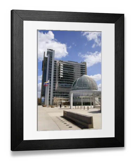 Framed Print : San Jose City Hall, California Framed Print : San Jose City Hall, California