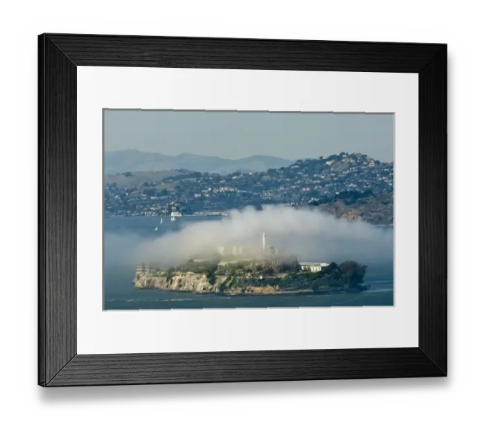 Framed Print : San Francisco, California. Alcatraz Island Framed Print : San Francisco, California. Alcatraz Island