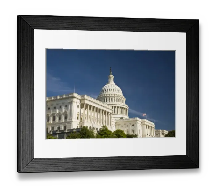 Framed Print : USA, Washington, D. C. The US Capital Building Framed Print : USA, Washington, D. C. The US Capital Building