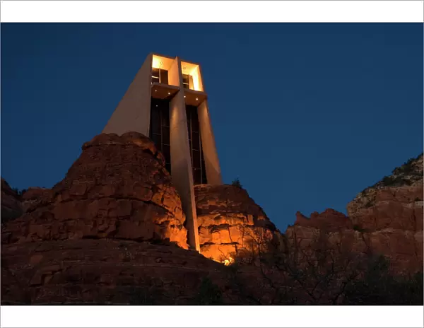 Church Built into Red Rock, Sedona, Arizona, USA