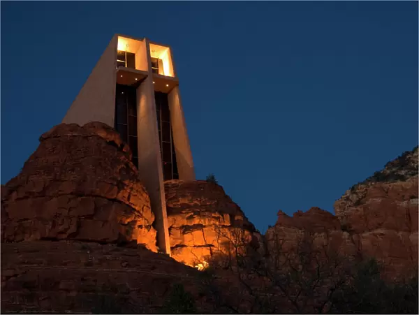 Church Built into Red Rock, Sedona, Arizona, USA
