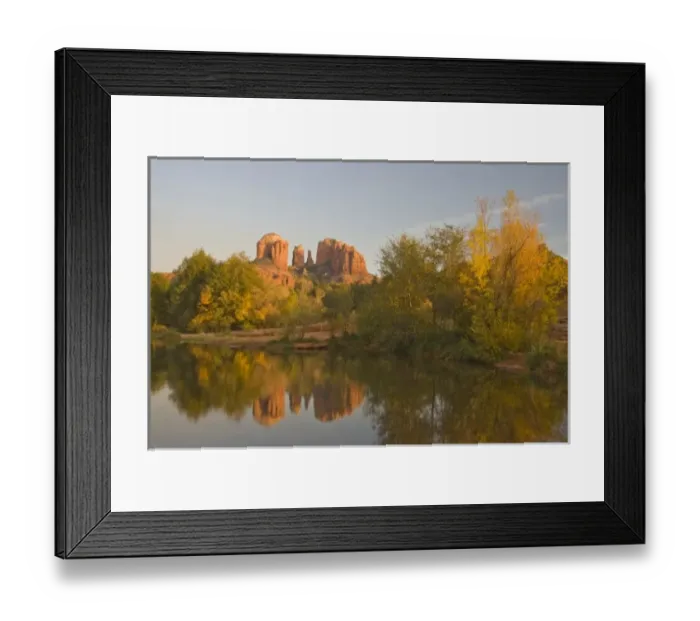 Framed Print : AZ, Arizona, Sedona, Crescent Moon Recreation Area, Red Rock Crossing; Oak Creek Framed Print : AZ, Arizona, Sedona, Crescent Moon Recreation Area, Red Rock Crossing; Oak Creek