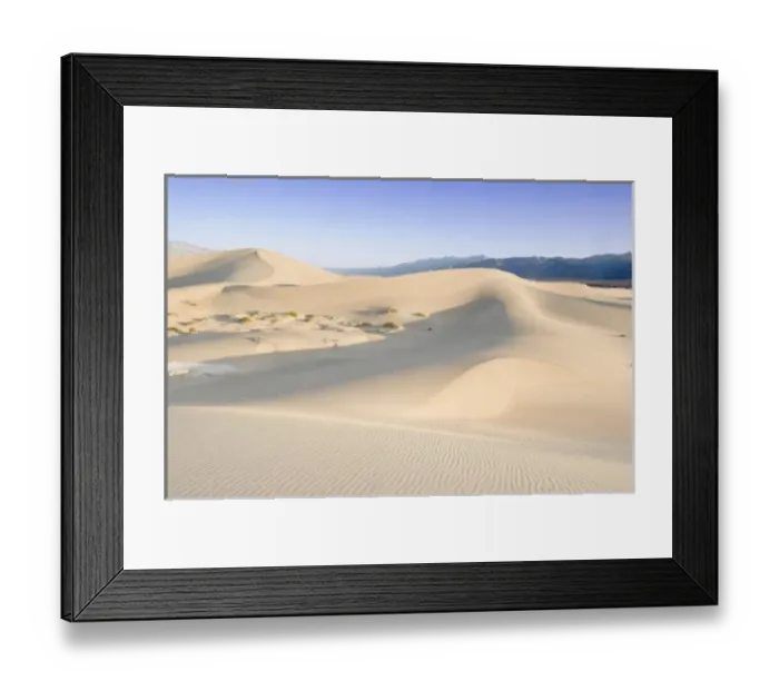 Framed Print : USA, CA, Mesquite Sand Dunes at Dawn in Death Valley NP Framed Print : USA, CA, Mesquite Sand Dunes at Dawn in Death Valley NP