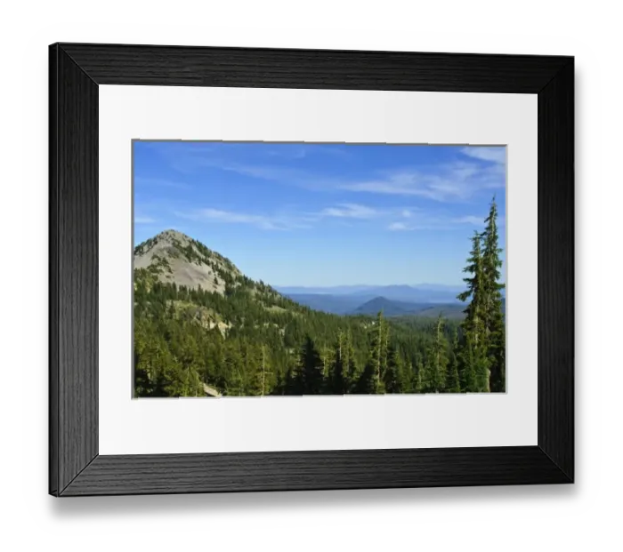 Framed Print : Lassen Volcanic National Park, California, USA