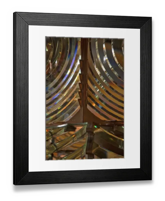 Framed Print : Lens of the historic Farallon Island lighthouse displayed at the San Francisco Maritime Framed Print : Lens of the historic Farallon Island lighthouse displayed at the San Francisco Maritime
