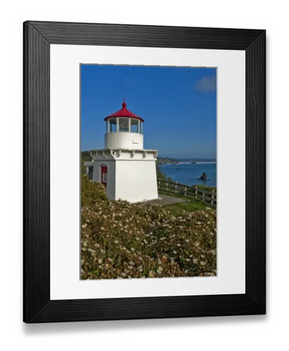 Framed Print : Trinidad Memorial Lighthouse, Trinidad, California, USA Framed Print : Trinidad Memorial Lighthouse, Trinidad, California, USA
