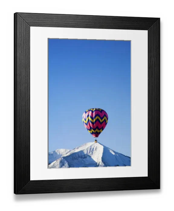 Framed Print : Noth America, USA, Colorado, Mt. Crested Butte, Hot Air Balloons In the Blue Sky Framed Print : Noth America, USA, Colorado, Mt. Crested Butte, Hot Air Balloons In the Blue Sky