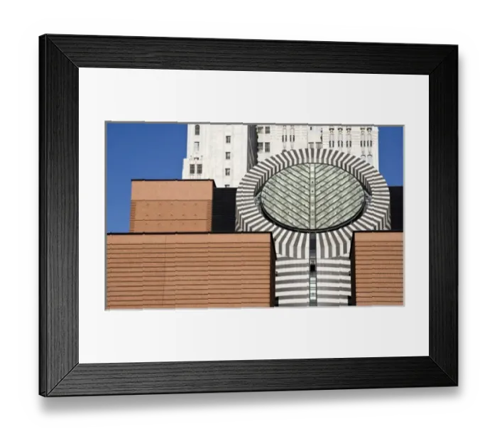 Framed Print : USA, California, San Francisco. View of Museum of Modern Art Framed Print : USA, California, San Francisco. View of Museum of Modern Art