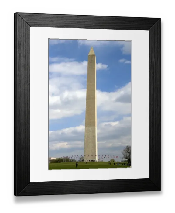 Framed Print : The Washington Monument in Washington, D. C Framed Print : The Washington Monument in Washington, D. C