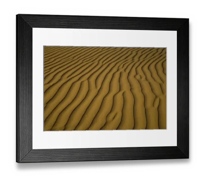 Framed Print : Sand Dunes and ripple desgins from the early morning light falling on the Dunes Mesquite Framed Print : Sand Dunes and ripple desgins from the early morning light falling on the Dunes Mesquite