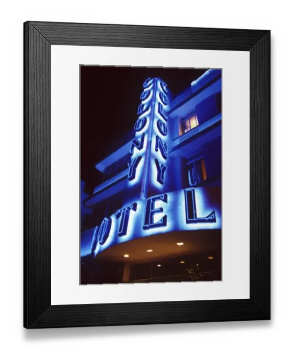 Framed Print : Ocean Drive, South Beach, Miami Beach, Florida, USA Framed Print : Ocean Drive, South Beach, Miami Beach, Florida, USA