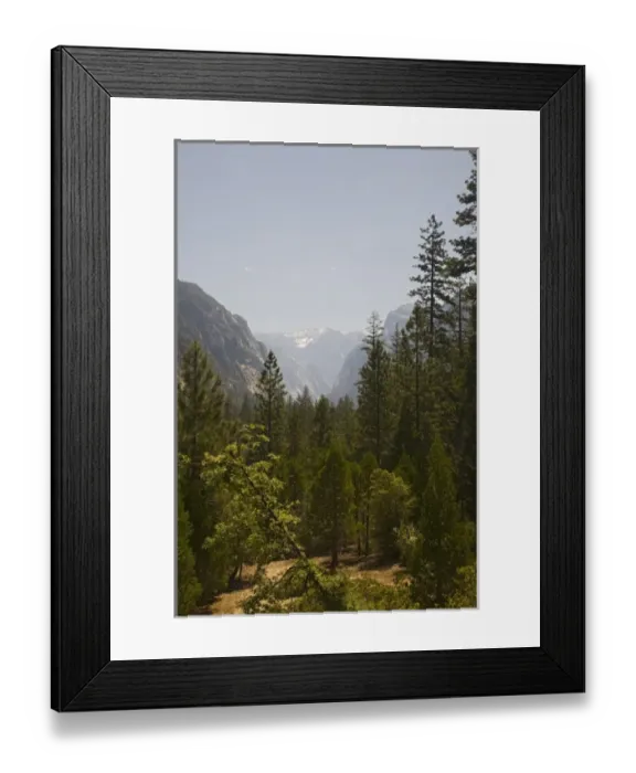 Framed Print : CA, Kings Canyon NP, View of Kings Canyon Framed Print : CA, Kings Canyon NP, View of Kings Canyon