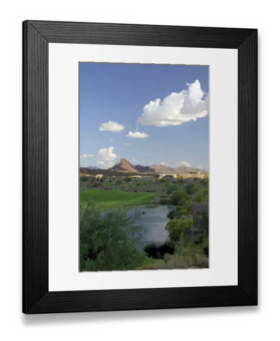 Framed Print : USA, Arizona, Fountain Hills. The Golf Course and scenery at Eagle Mountain Framed Print : USA, Arizona, Fountain Hills. The Golf Course and scenery at Eagle Mountain