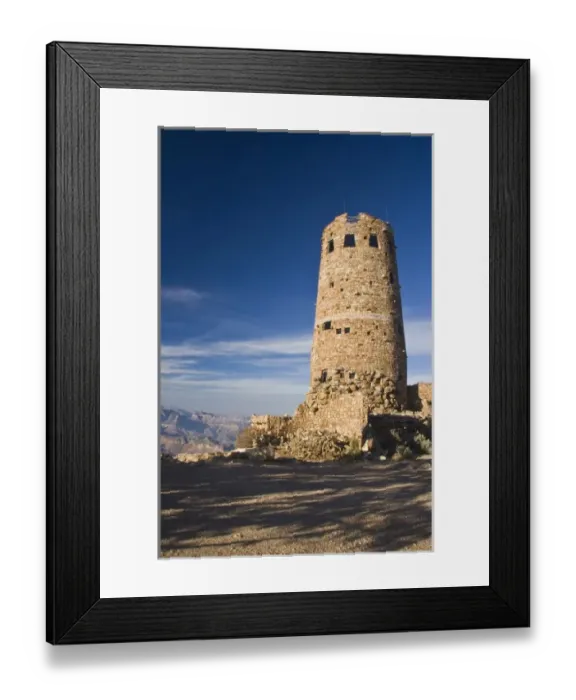 Framed Print : AZ, Arizona, Grand Canyon National Park, South Rim, Desert View, The Watchtower, historic rest area Framed Print : AZ, Arizona, Grand Canyon National Park, South Rim, Desert View, The Watchtower, historic rest area