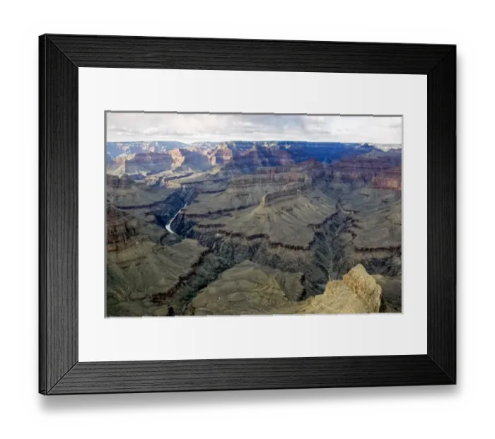 Framed Print : USA, Arizona, Grand Canyon National Park. Grand Canyon in winter, as seen from Pima Point at sunset Framed Print : USA, Arizona, Grand Canyon National Park. Grand Canyon in winter, as seen from Pima Point at sunset