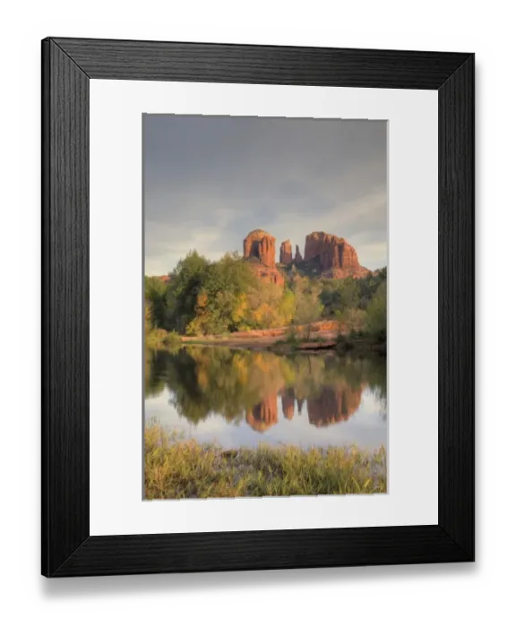 Framed Print : AZ, Arizona, Sedona, Crescent Moon Recreation Area, Red Rock Crossing; Oak Creek Framed Print : AZ, Arizona, Sedona, Crescent Moon Recreation Area, Red Rock Crossing; Oak Creek