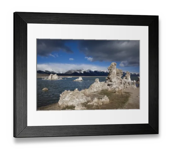 Framed Print : USA, California, Eastern Sierra Nevada Area, Lee Vining, Mono Lake, tufa stone formation Framed Print : USA, California, Eastern Sierra Nevada Area, Lee Vining, Mono Lake, tufa stone formation