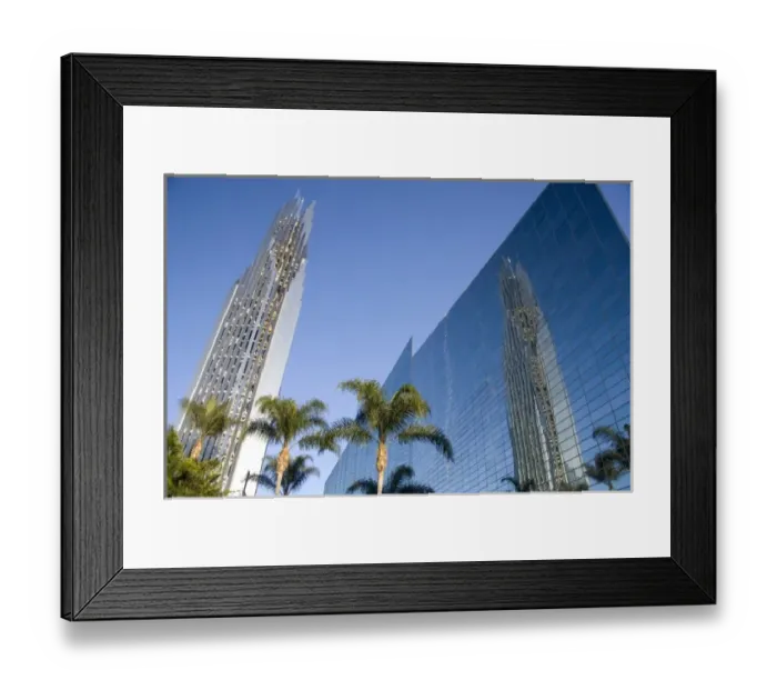 Framed Print : California, Garden Grove. Dr. Robert Schullers Crystal Cathedral Framed Print : California, Garden Grove. Dr. Robert Schullers Crystal Cathedral
