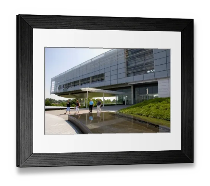 Framed Print : The William J. Clinton Presidential Library in Little Rock, Arkansas Framed Print : The William J. Clinton Presidential Library in Little Rock, Arkansas