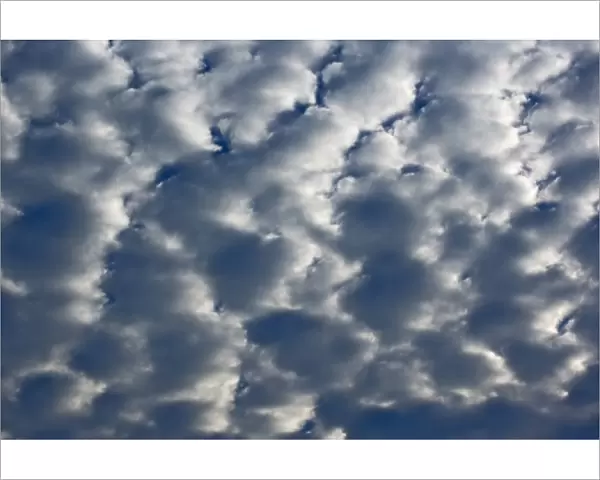 Altocumulus cloud pattern, Florida