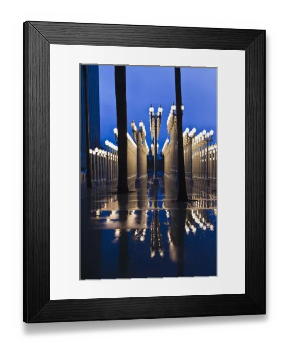 Framed Print : USA, California, Southern California, Los Angeles, Los Angeles County Museum of Art
