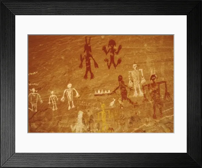 Framed Print : Petroglyphs, Canyon De Chelly, Navajo Reservation, AZ Framed Print : Petroglyphs, Canyon De Chelly, Navajo Reservation, AZ