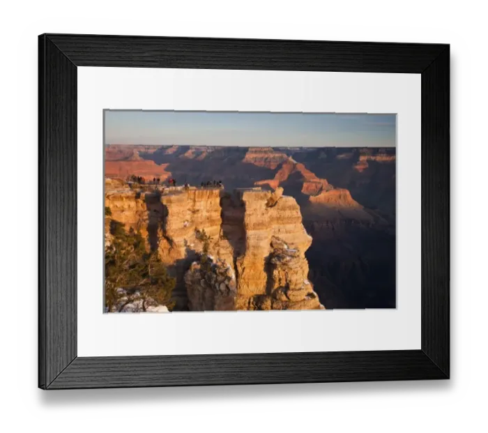 Framed Print : USA, Arizona, Grand Canyon National Park. Mather Point, sunrise Framed Print : USA, Arizona, Grand Canyon National Park. Mather Point, sunrise