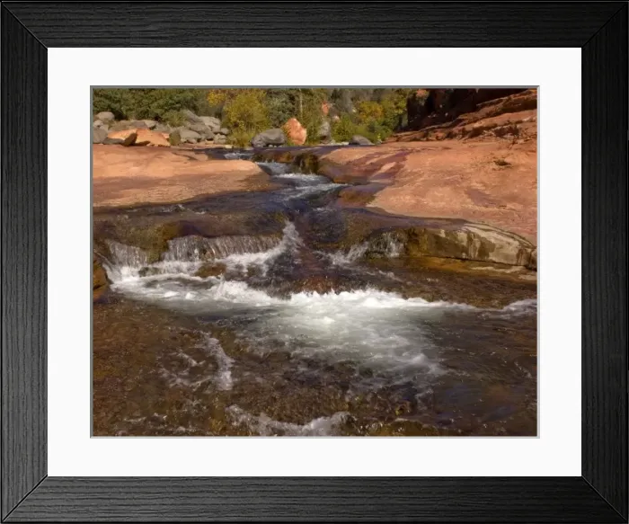 Framed Print : USA, Arizona, Slide Rock State Park. Oak Creek Framed Print : USA, Arizona, Slide Rock State Park. Oak Creek