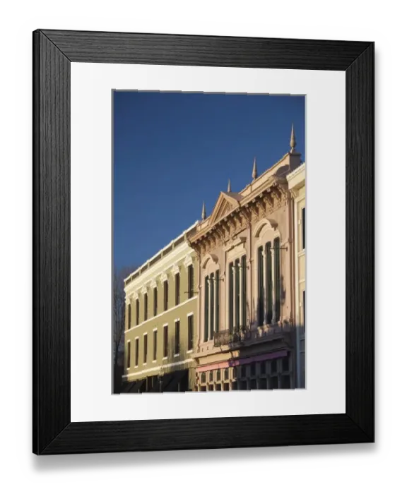 Framed Print : USA, California, Northern California, Napa Valley Wine Country, Napa, downtown buildings Framed Print : USA, California, Northern California, Napa Valley Wine Country, Napa, downtown buildings