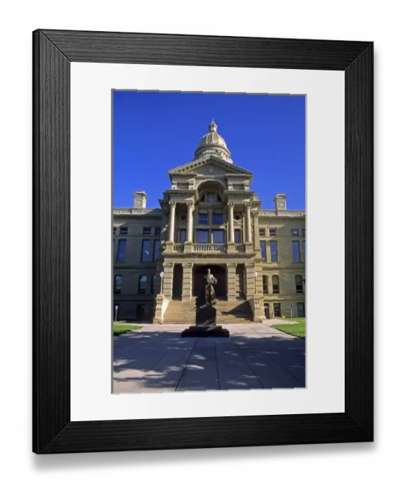 Framed Print : The Wyoming State Capitol Building in Cheyenne Framed Print : The Wyoming State Capitol Building in Cheyenne
