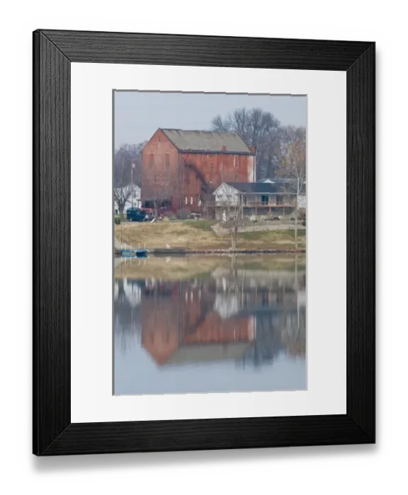 Framed Print : USA, OH, Belpre. Scenic reflection in Ohio River, Belpre, Ohio from Point Park Parkersburg Framed Print : USA, OH, Belpre. Scenic reflection in Ohio River, Belpre, Ohio from Point Park Parkersburg