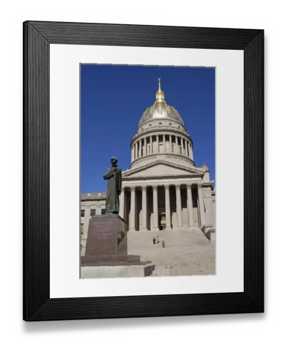 Framed Print : West Virginia, Charleston. West Virginia State Capitol Framed Print : West Virginia, Charleston. West Virginia State Capitol