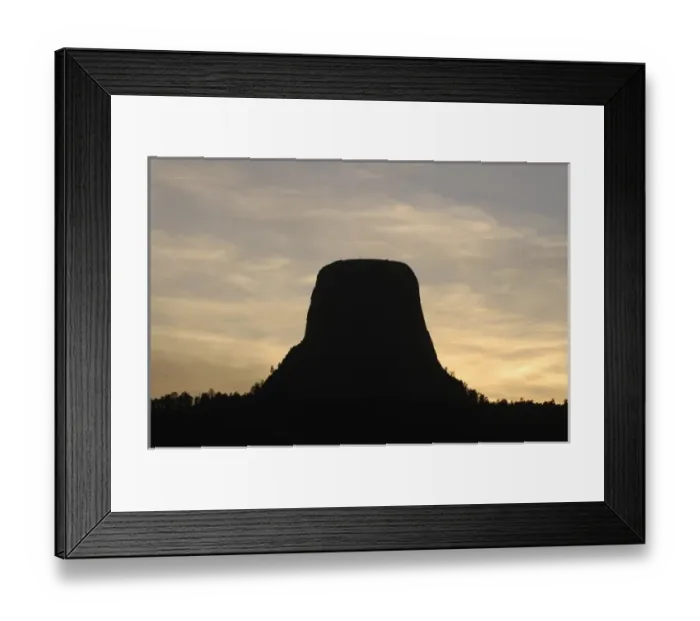 Framed Print : Devils Tower National Monument, East Wyoming, USA Framed Print : Devils Tower National Monument, East Wyoming, USA