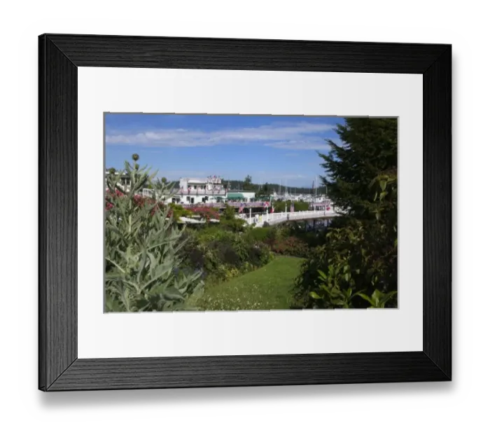 Framed Print : USA, Washington State, San Juan Islands, Roche Harbor Framed Print : USA, Washington State, San Juan Islands, Roche Harbor