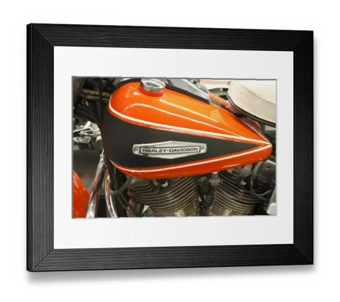 Framed Print : Milwaukee, Wisconsin. Harley Davidson Muesum