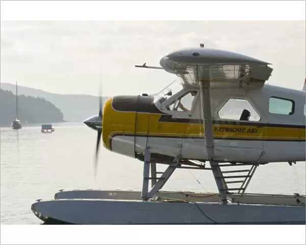 USA, Wa, San Juan Islands. Float planes superb transport mode
