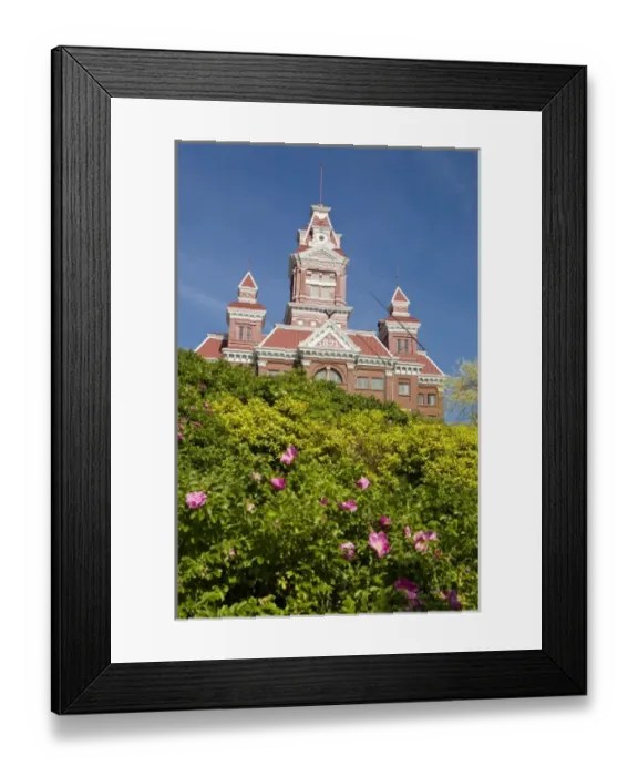 Framed Print : Whatcom Museum of History and Art on Prospect Street housed in a beautiful 1890s era courthouse Framed Print : Whatcom Museum of History and Art on Prospect Street housed in a beautiful 1890s era courthouse