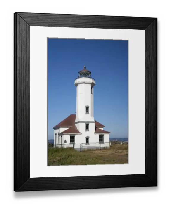 Framed Print : USA, Washington, Port Townsend, Point Wilson lighthouse, built 1913, at entrance Framed Print : USA, Washington, Port Townsend, Point Wilson lighthouse, built 1913, at entrance