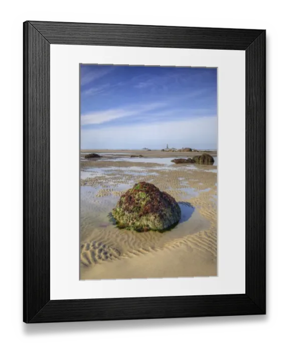 Framed Print : USA, Washington, Olympic National Park, Second Beach, Rippled sand at low tide Framed Print : USA, Washington, Olympic National Park, Second Beach, Rippled sand at low tide