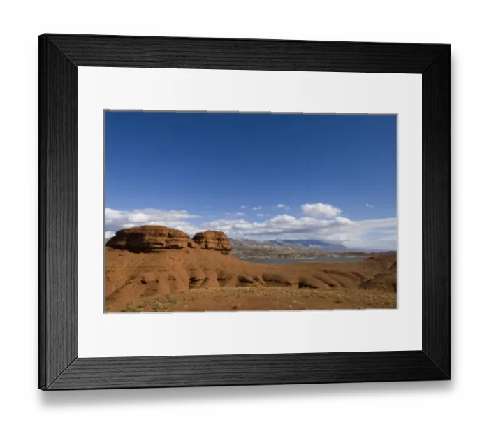 Framed Print : Bighorn Canyon National Recreation Area, Wyoming, USA