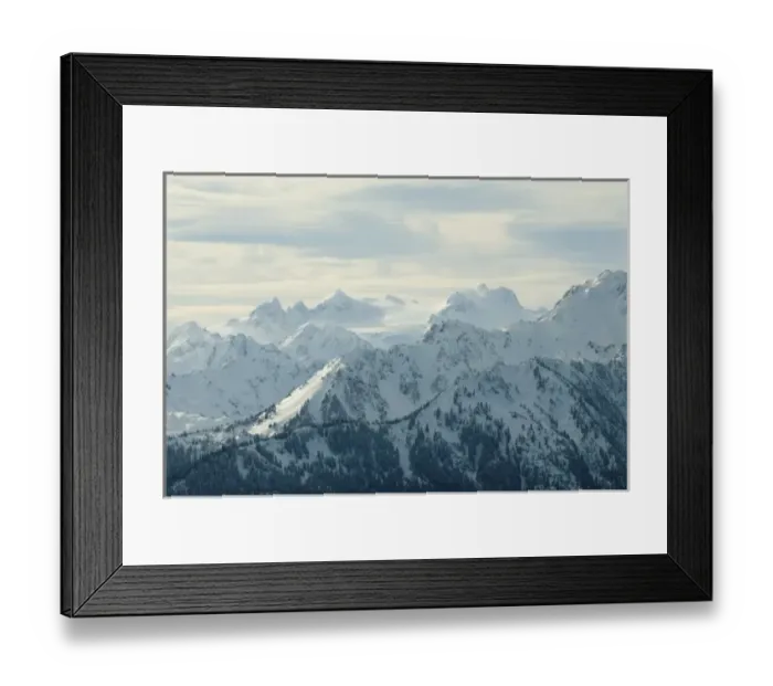 Framed Print : North America, USA, WA, Olympic National Park. Olympic Mountains viewed from Hurricane Ridge Framed Print : North America, USA, WA, Olympic National Park. Olympic Mountains viewed from Hurricane Ridge
