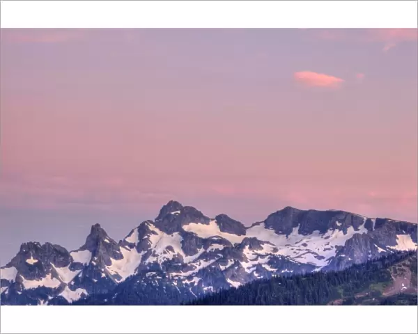 WA, Mount Rainier National Park, Sarvent Glaciers