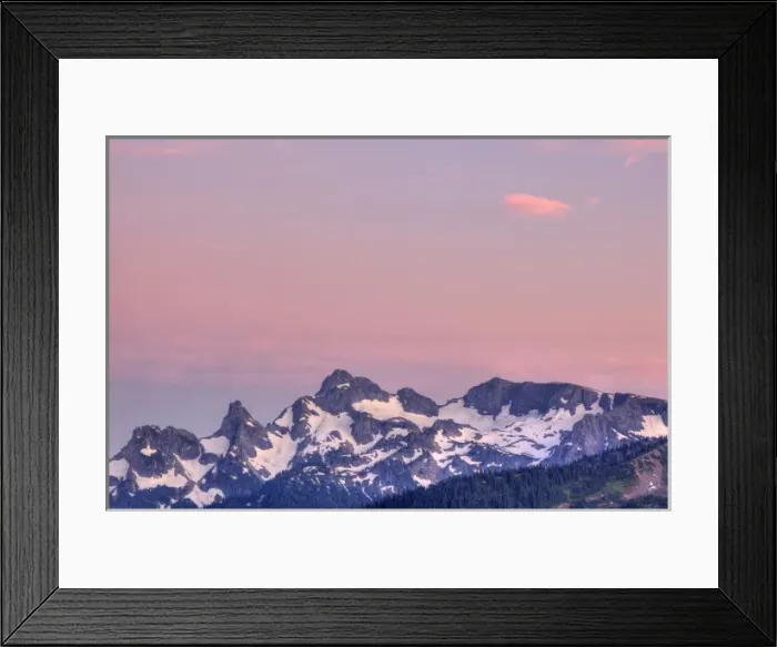 Framed Print : WA, Mount Rainier National Park, Sarvent Glaciers Framed Print : WA, Mount Rainier National Park, Sarvent Glaciers