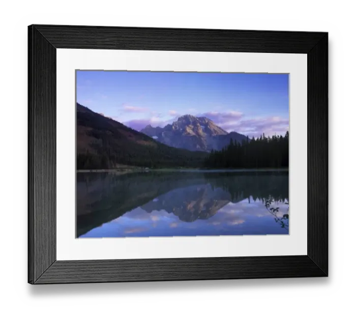 Framed Print : USA, Wyoming, Grand Teton NP, Mt. Moran at Dawn Framed Print : USA, Wyoming, Grand Teton NP, Mt. Moran at Dawn